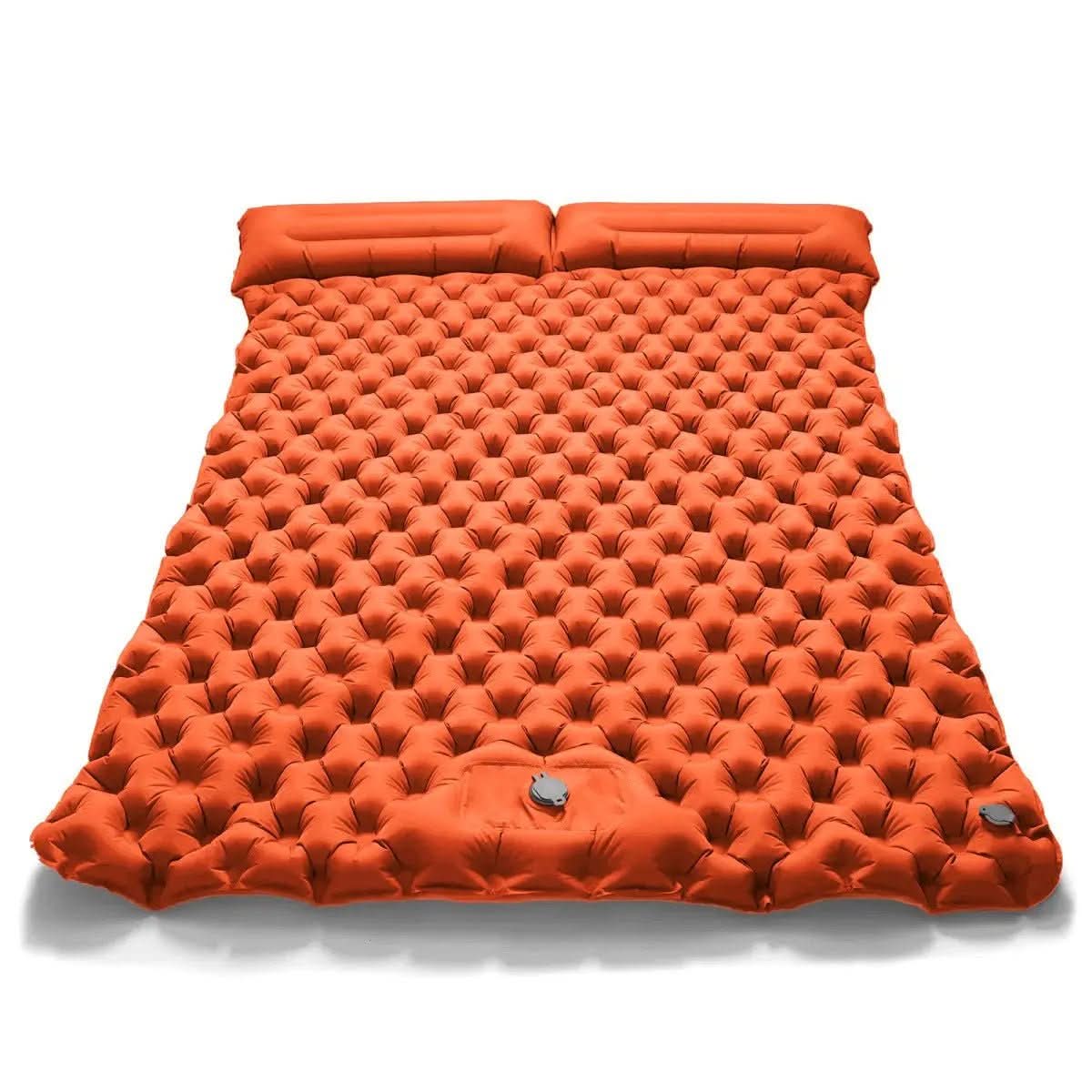 Lightweight Self-Inflating Double Camping Mattress with Auto-Inflation
