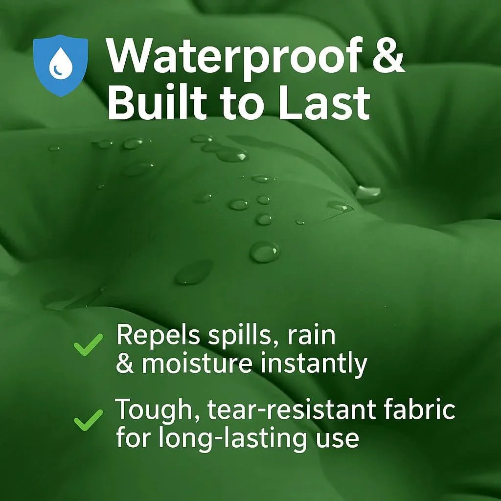 Lightweight Self-Inflating Double Camping Mattress with Auto-Inflation