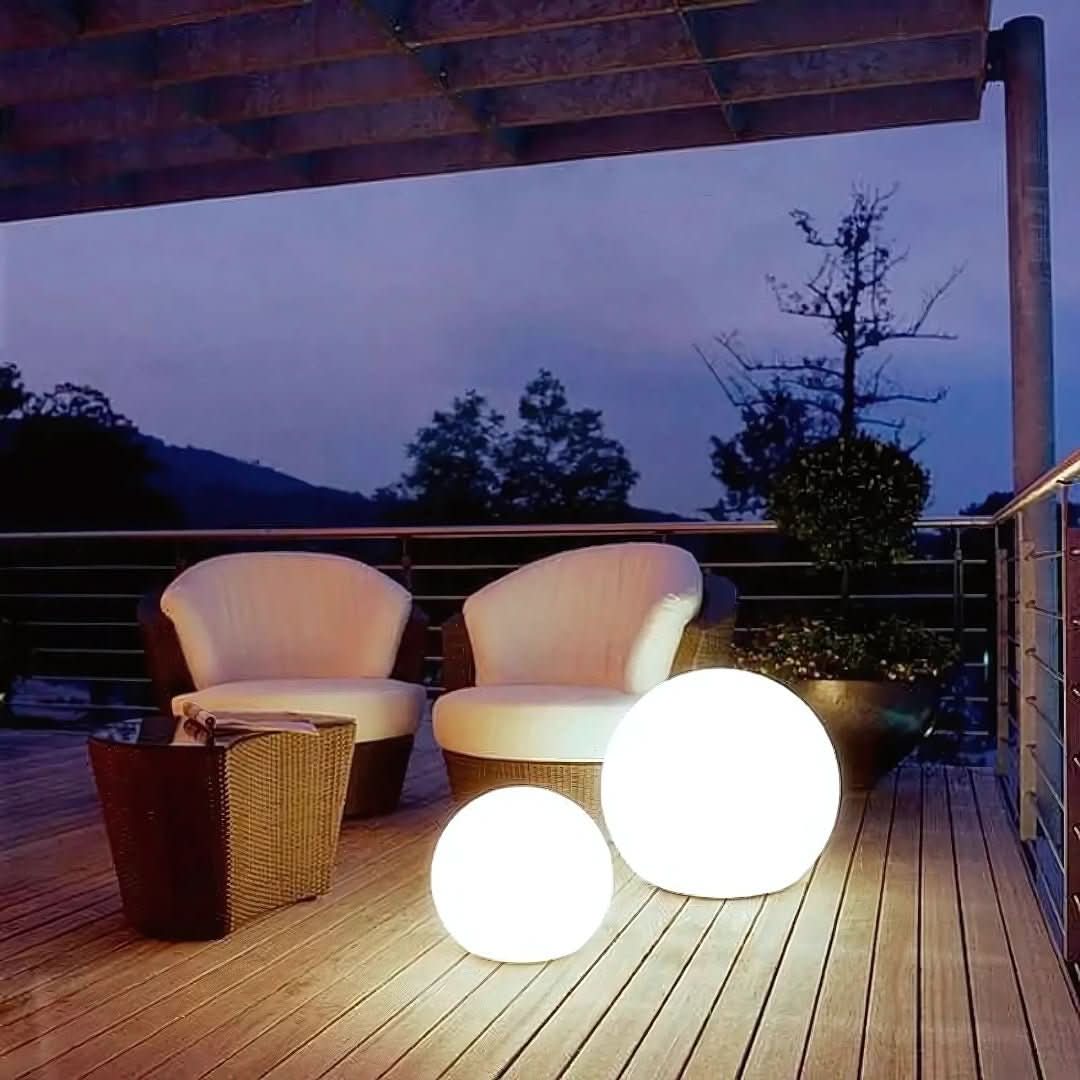 RadiantOrb Waterproof LED Color-Changing Light for All Spaces