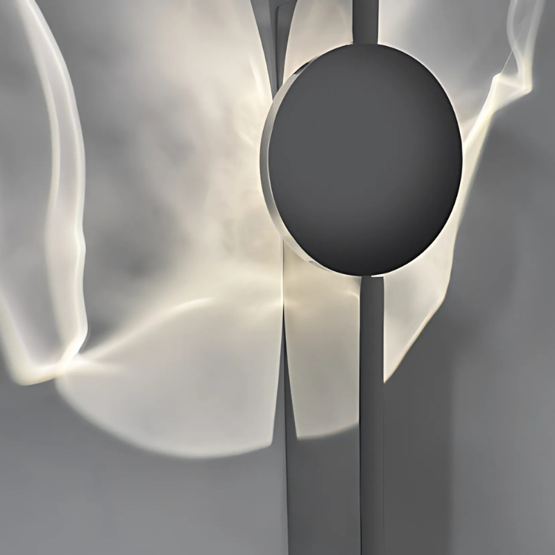 Taavita | Nordic Minimalistic Stainless Steel Wall Lamp for Atmospheric Lighting