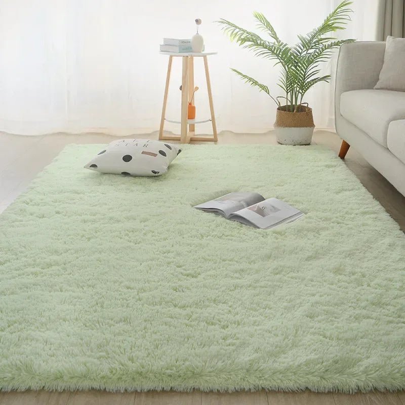 CozyNest Plush Area Rug Crafted from Premium Polyester Fibers
