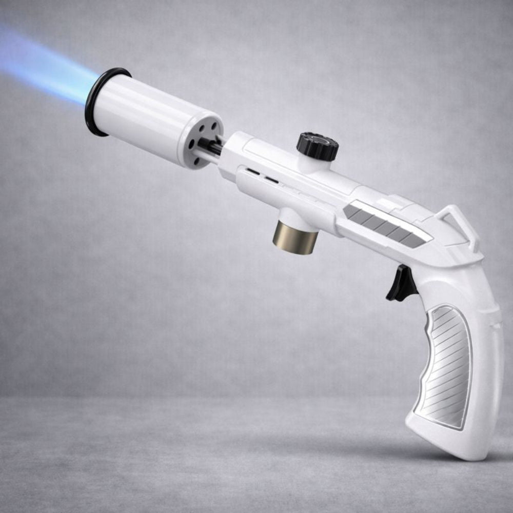 Versatile Cooking Torch with Customizable Flame for Grilling and Baking