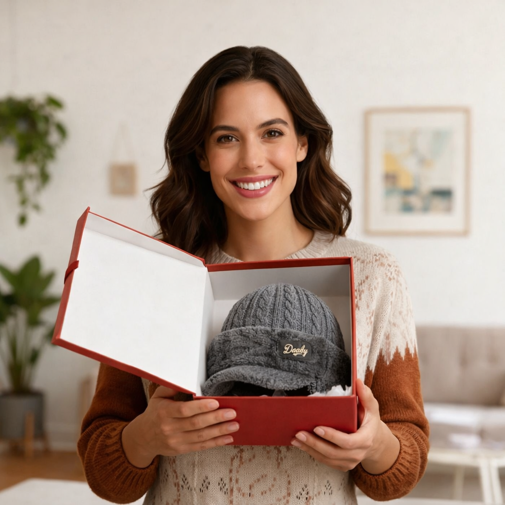 Warm & Stylish Ear Flap Knit Cap for Winter Adventures