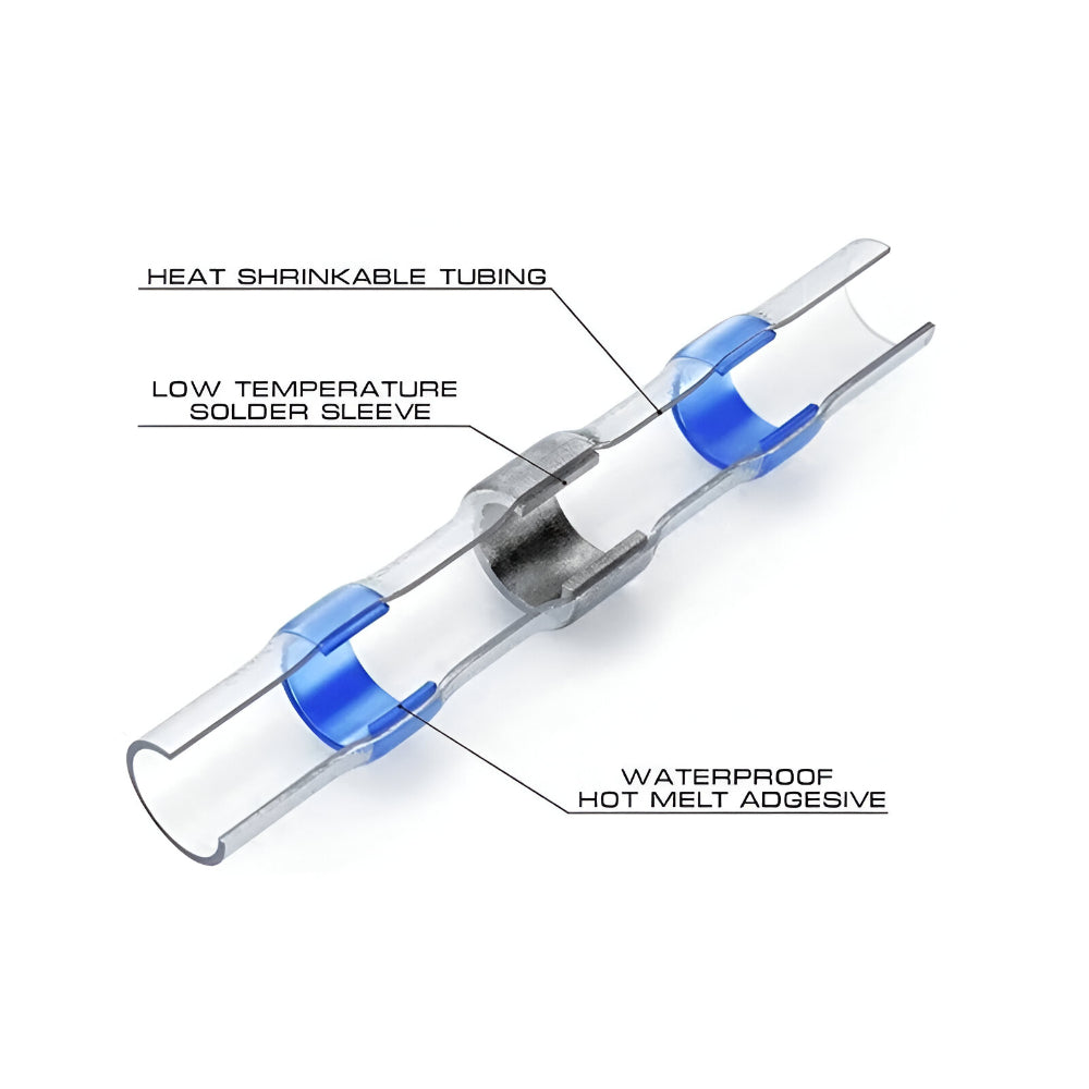 Versatile Heat Shrink Solder Sleeve Connector Kit