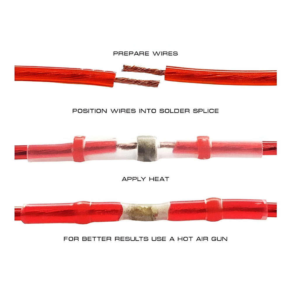 Versatile Heat Shrink Solder Sleeve Connector Kit