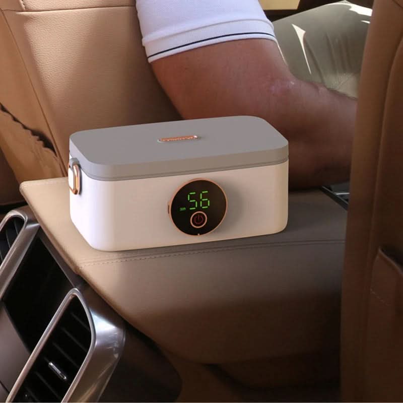 HeatMate Portable Lunchbox - Cordless & Rechargeable for Warm Meals