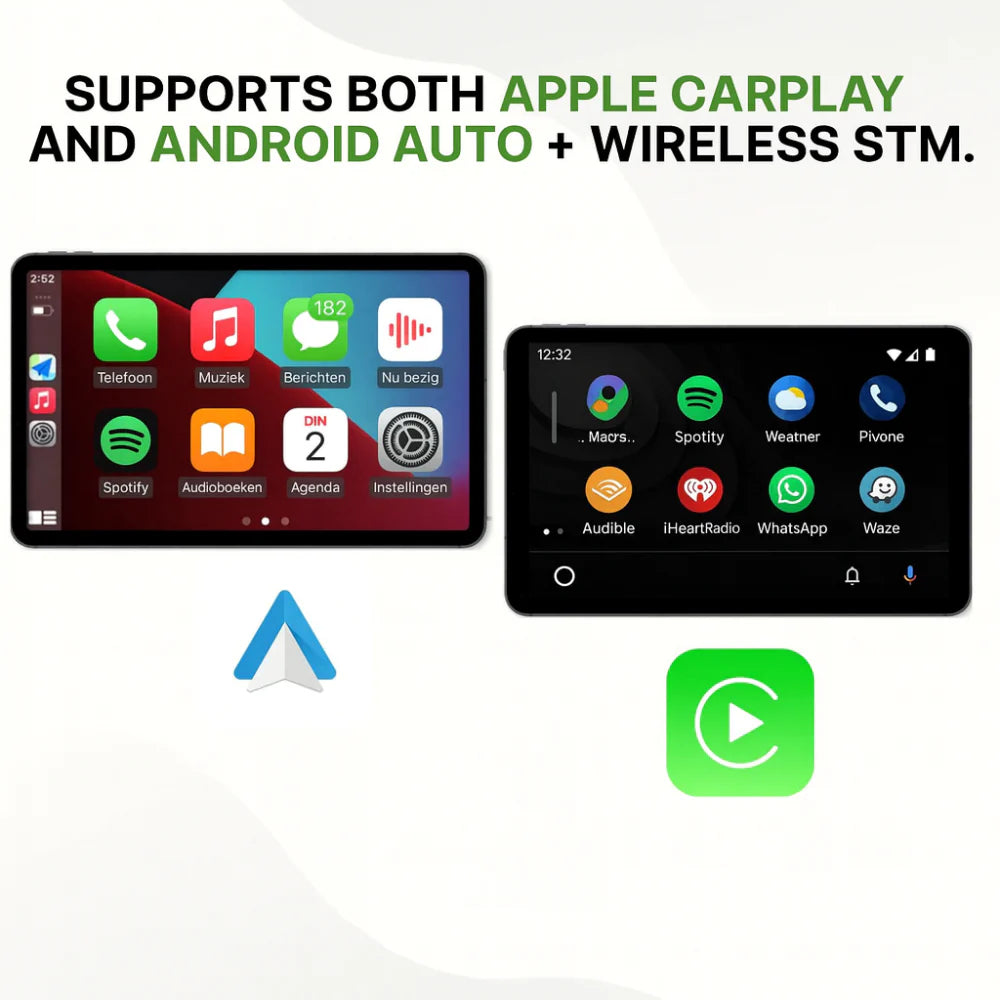 Smart Touchscreen Adapter for Wireless CarPlay & Android Auto