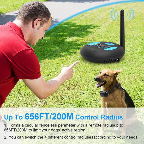 Adjustable Waterproof Dog Fence System for Safe Outdoor Play