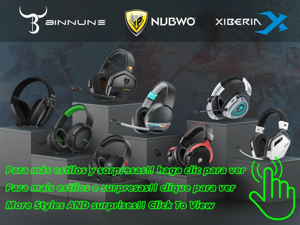 Gaming Headset with Active Noise Cancellation and Extended Battery Life