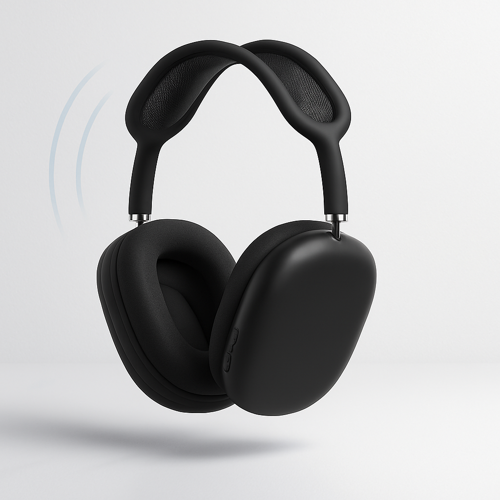 Wireless Over-Ear Headphones with Active Noise Control