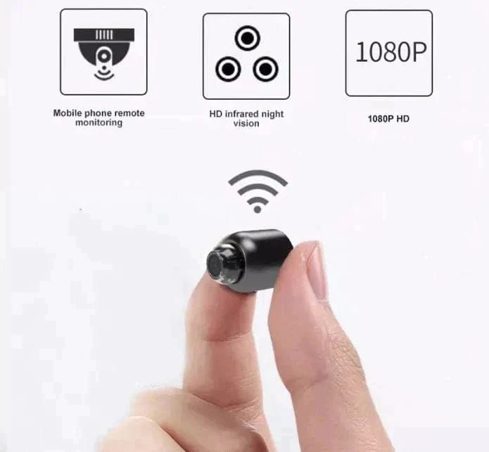 HD Night Vision Wireless Security Camera with Motion Alerts for Continuous Home Surveillance