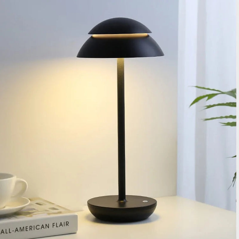 Cordless Touch-Controlled Table Lamp – Sleek Scandinavian Style