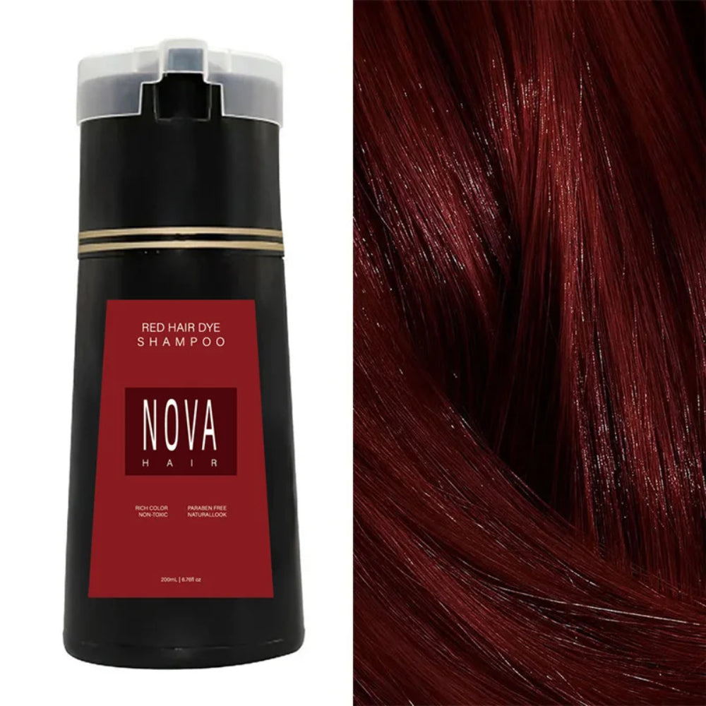 Ammonia-Free Hair Color Shampoo for Vibrant, Natural Shades