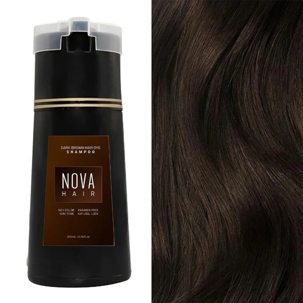 Ammonia-Free Hair Color Shampoo for Vibrant, Natural Shades