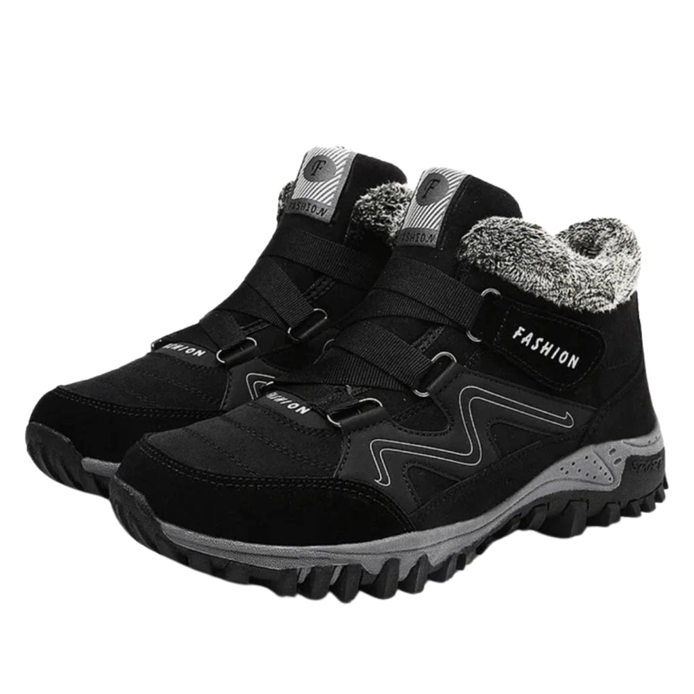 Women’s Waterproof Insulated Winter Footwear with Grip Soles
