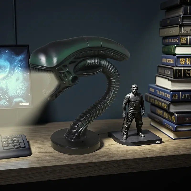 Galactic Guardian LED Desk Light - Sci-Fi Inspired Home Decor