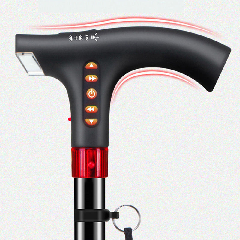 LED Light Walking Cane for Seniors - Smart Mobility Aid