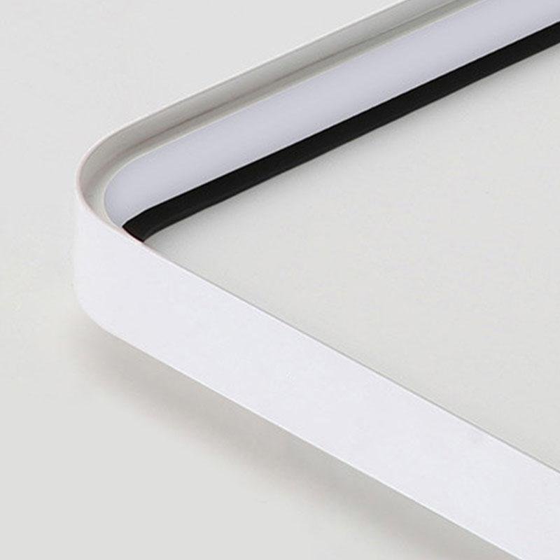 24'' Square LED Dimmable Modern Flush Mount Ceiling Lights with Edge by Taavita