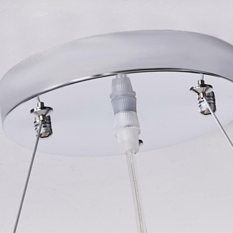 24'' Large Taavita Drum Light Pendant Wood Living Room Ceiling Lamp Lighting