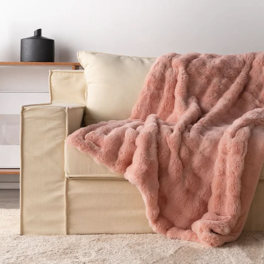SnuggleWrap Plush Comfort Blanket for Year-Round Warmth