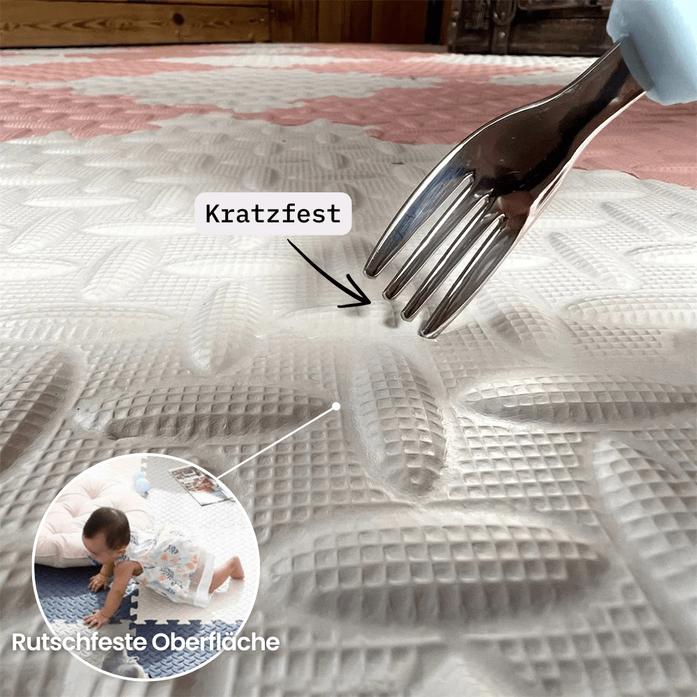 SafeHaven Baby Play Mat for Comfortable, Joyful Playtime