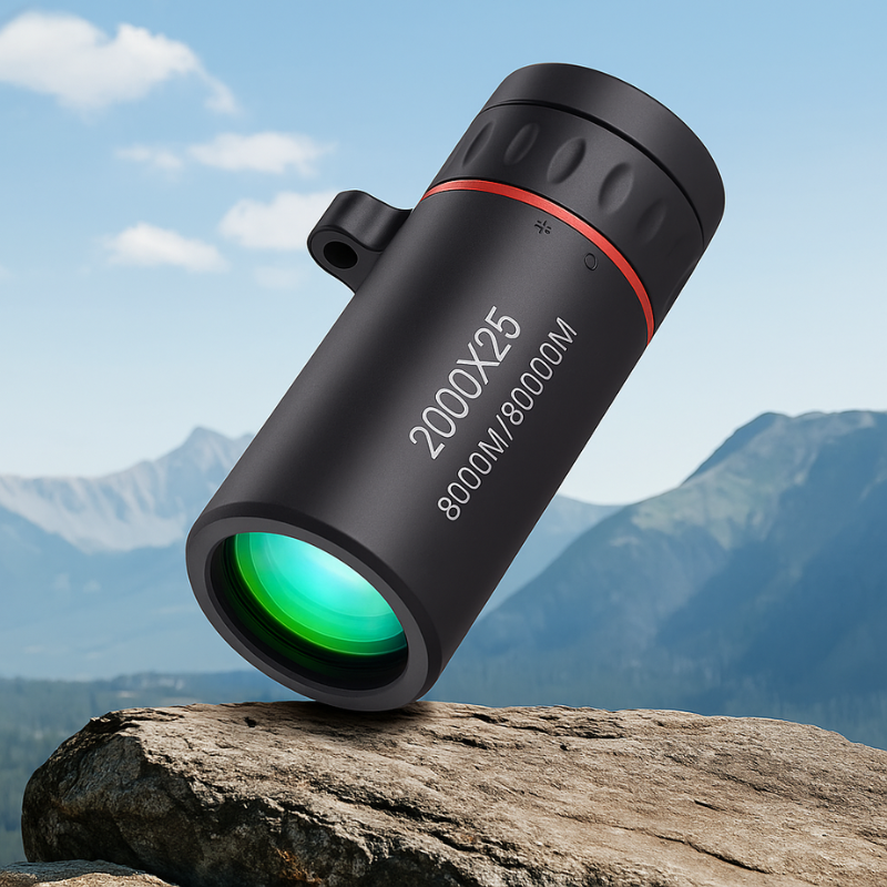 High-Powered Telescope 2000x25 Magnification – Compact for Outdoors