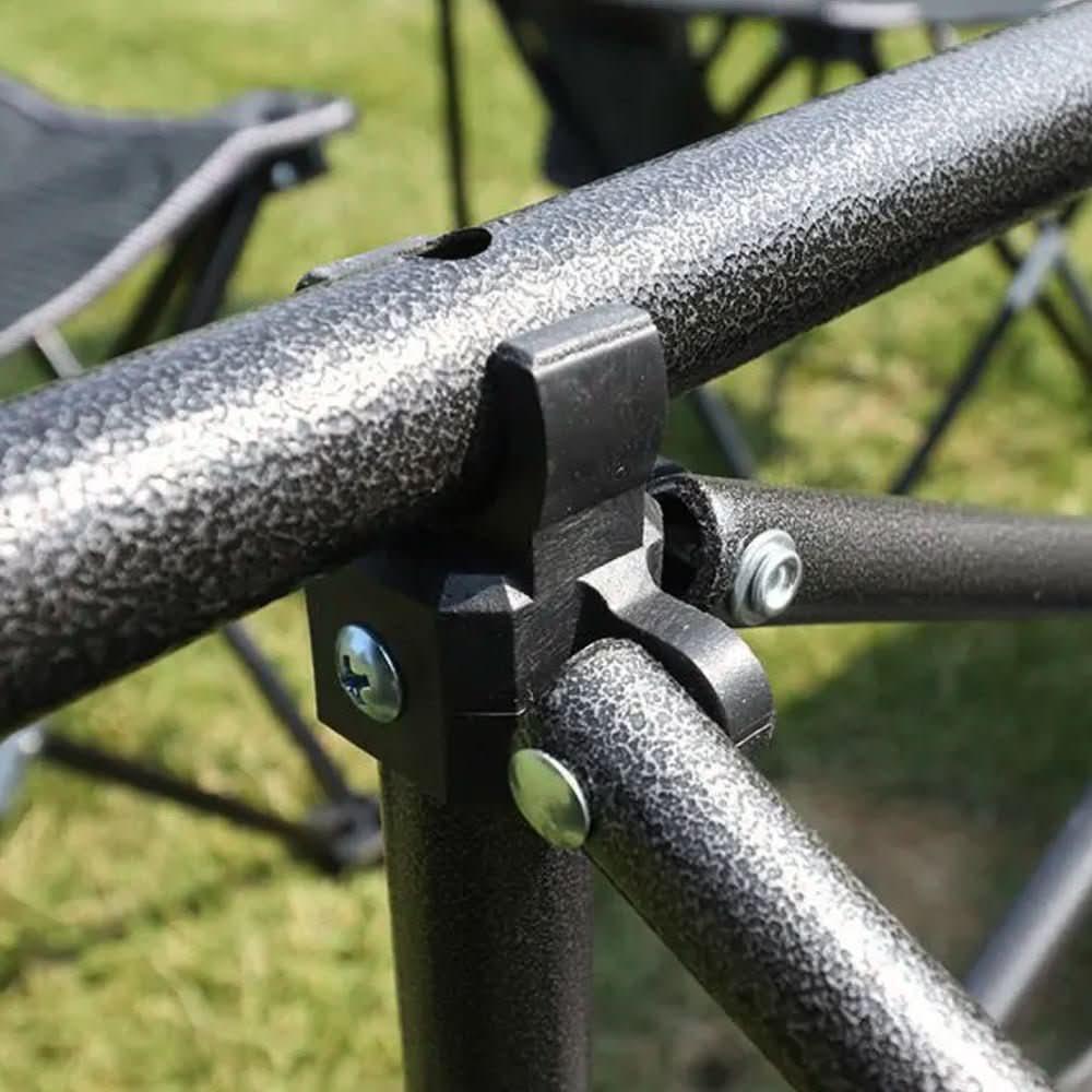 Versatile Outdoor Folding Table with Durable Heat-Resistant Top