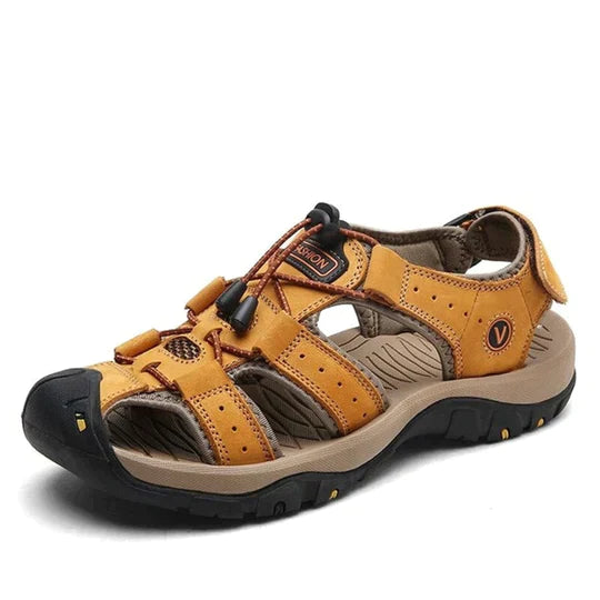 Men's Outdoor Sandals | Orthopedic Support & Adjustable Straps | Breathable Materials | Pain Relief