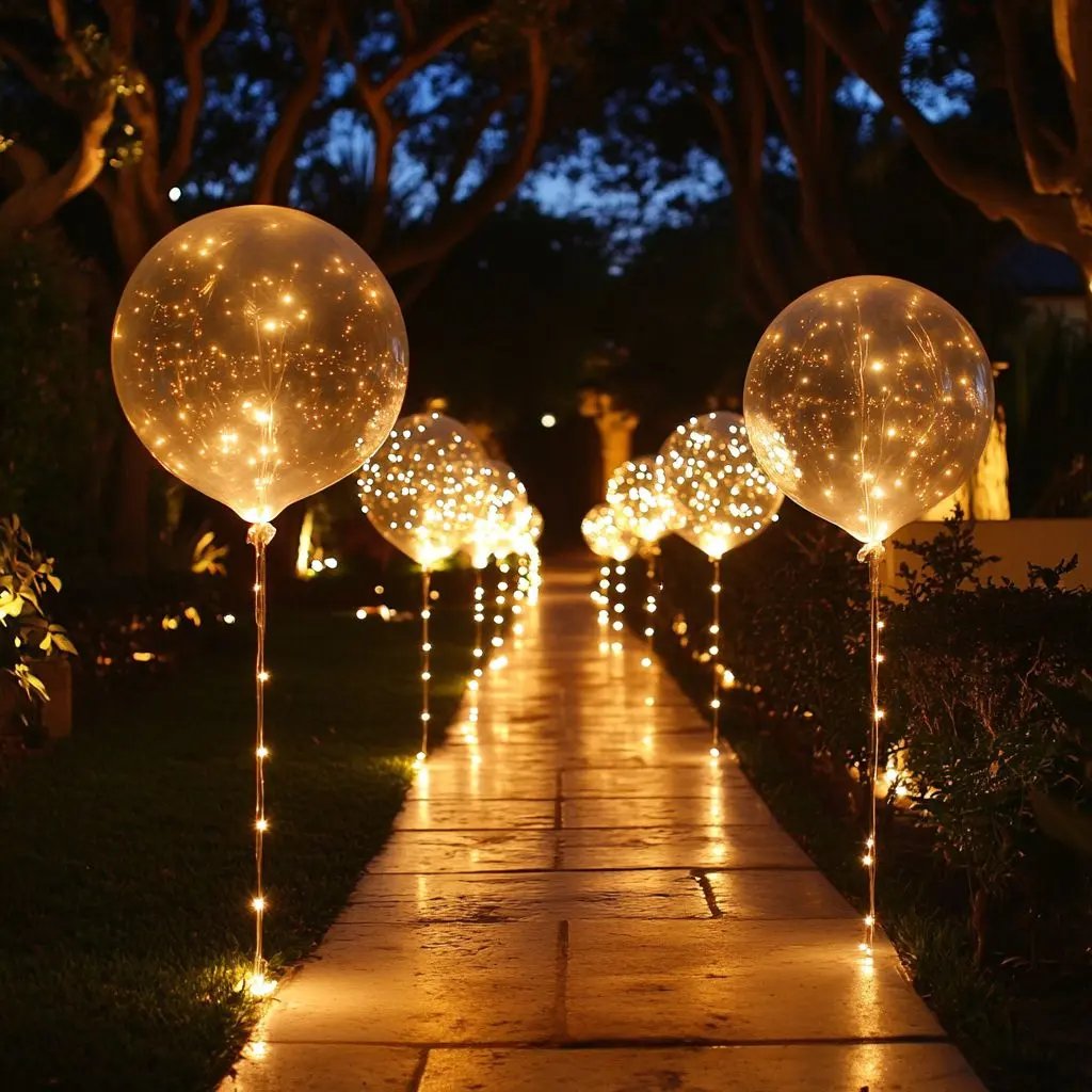 10-Piece LED Balloon Collection – Soft Glow for Any Event