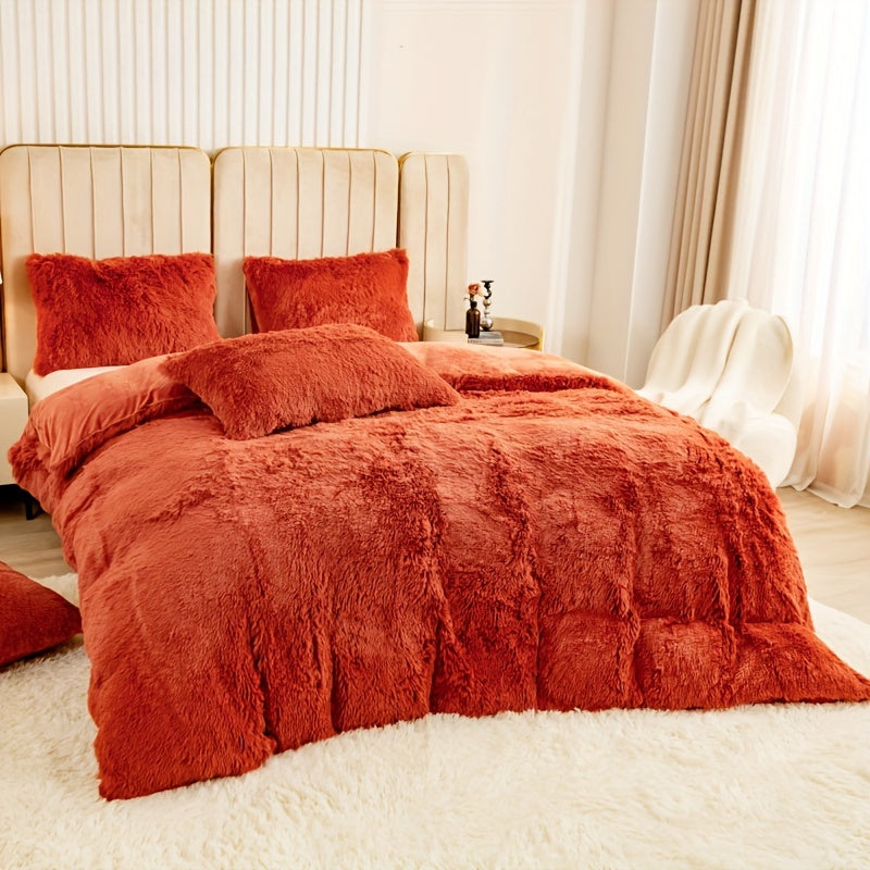 Quilt Cover Set | Wrinkle-Resistant | Soft Cozy Warmth | Polyester