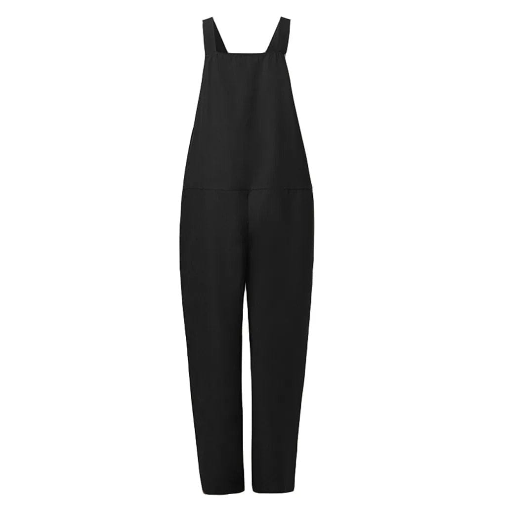 Women’s Jumpsuit | Breathable Polyester & Elastane Fabric | Adjustable Straps & Front Pockets | Comfortable Fit