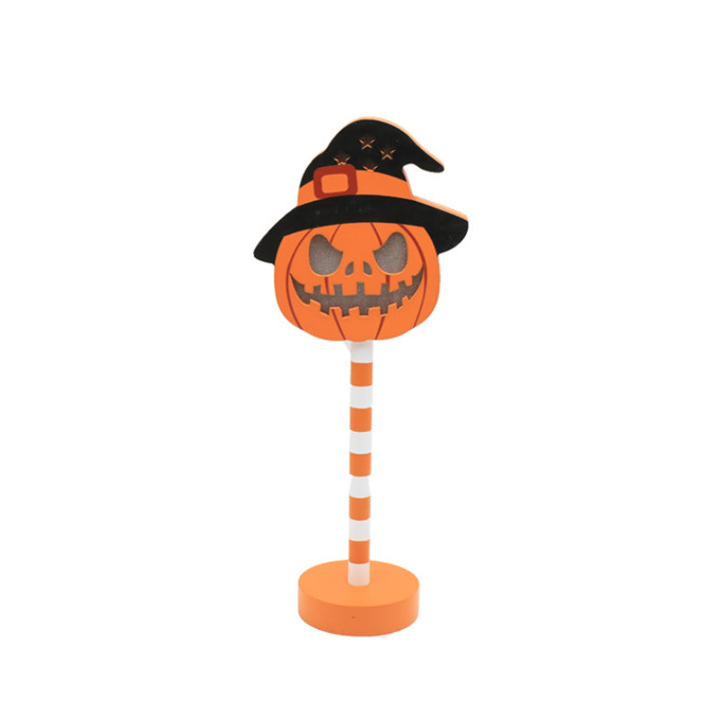 Solar-Powered Outdoor Halloween Lanterns with Spooky Glow