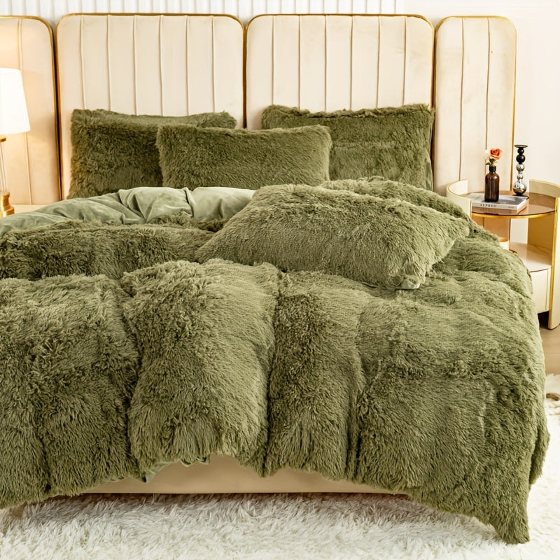 Quilt Cover Set | Wrinkle-Resistant | Soft Cozy Warmth | Polyester