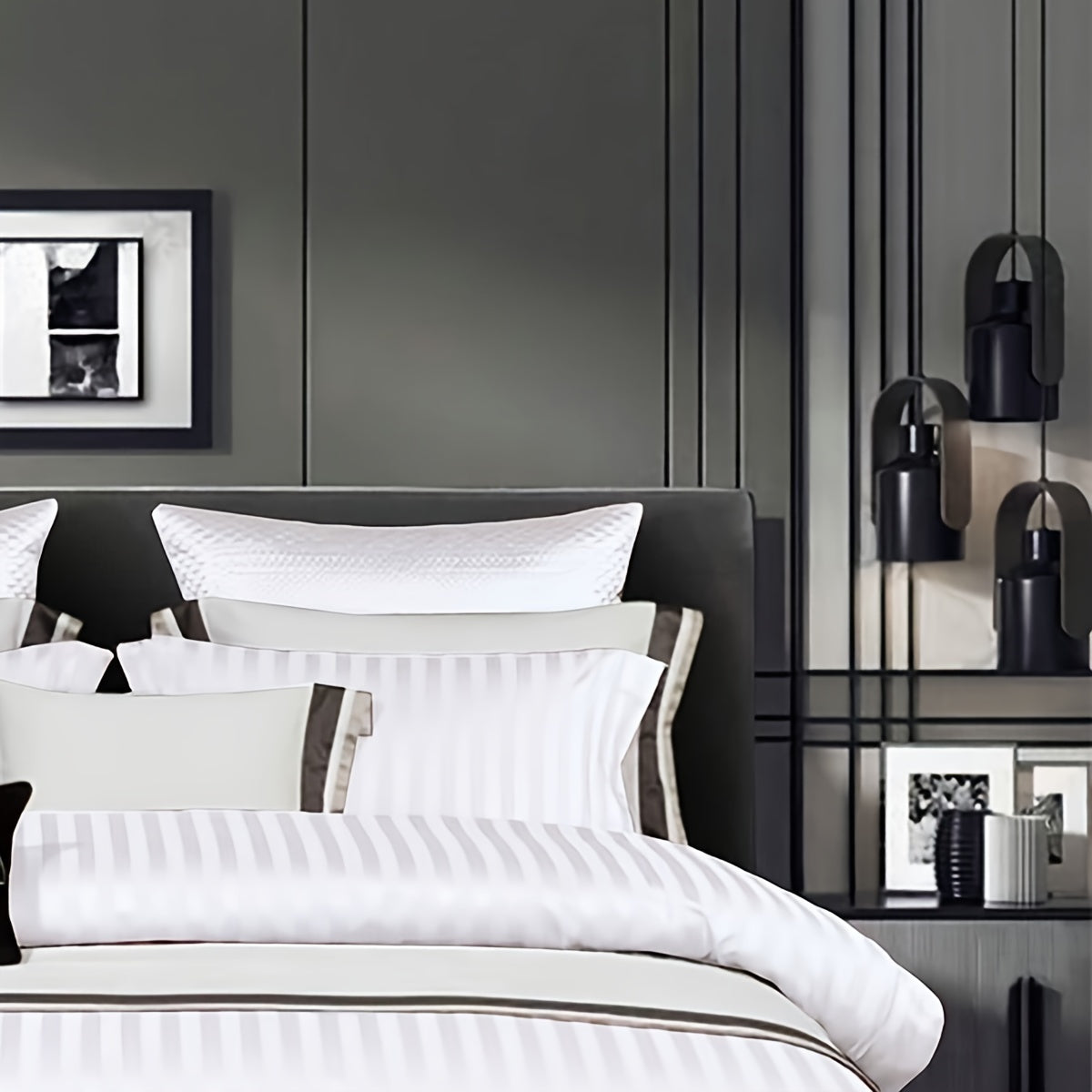 Duvet Cover Set | Satin Embossed | Luxurious Comfort | Polyester