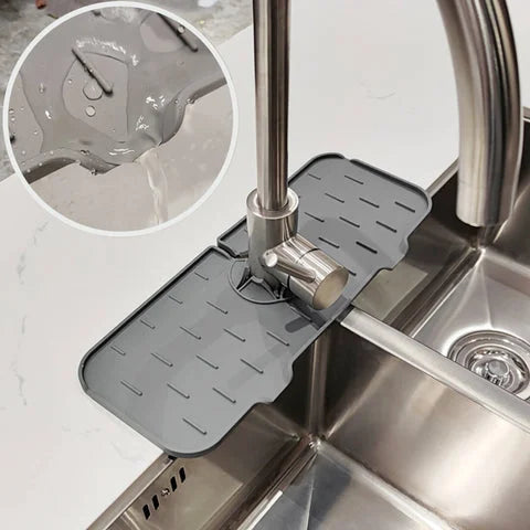 Drip Catcher Tray for Faucet Handles in Silicone Material
