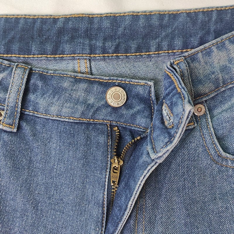 Women’s Wide-Leg Jeans | High-Waisted Cotton Denim | Loose Fit & Durable Design