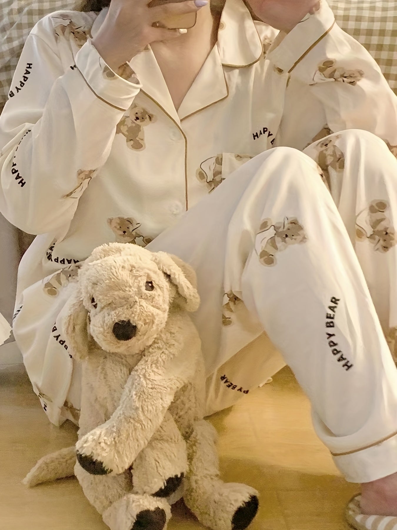 Women’s Pajama Set | Cartoon Print | Ultra Soft Comfort | Polyester