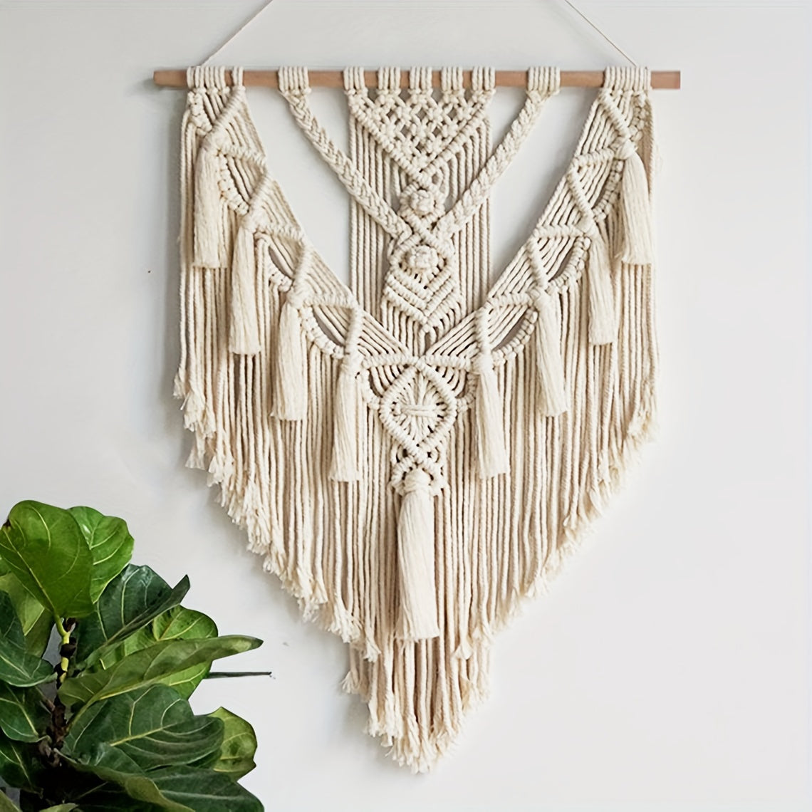 Chic Handcrafted Wall Tapestry for Enriching Home Spaces