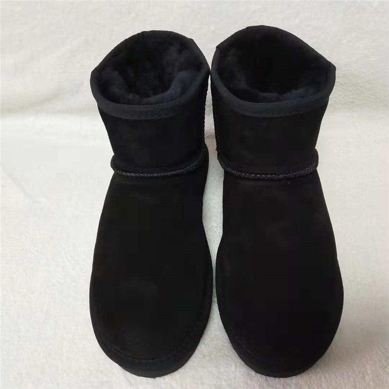 Women’s Ankle Winter Boots | Faux Fur Lining & Comfortable Fit | Artificial Wool | Warmth for Cold Weather