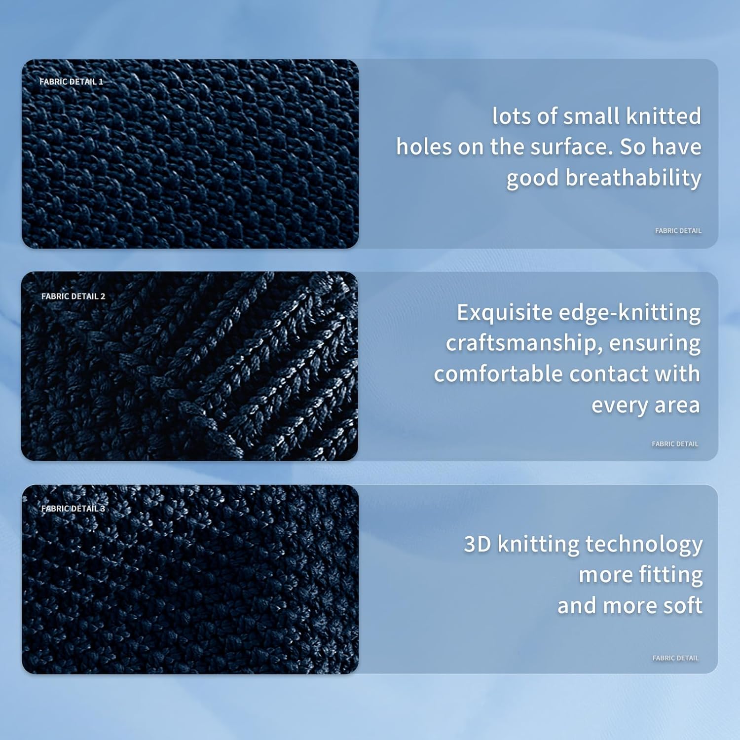 Soft Knitted Weighted Blanket with Cooling Microfiber for Year-Round Comfort
