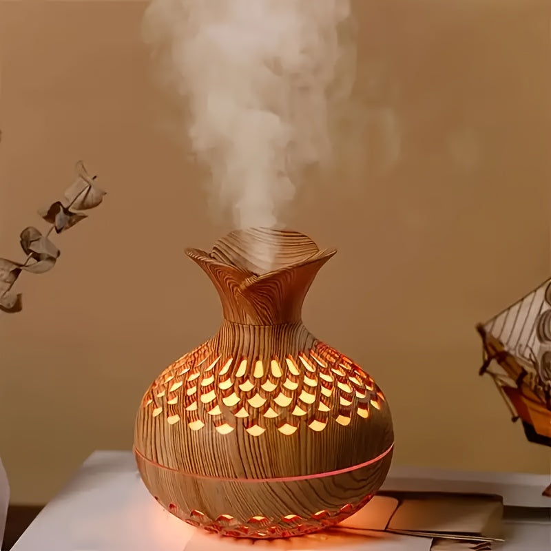 Natural Essence USB Humidifier – Aromatherapy Lamp for Home & Office