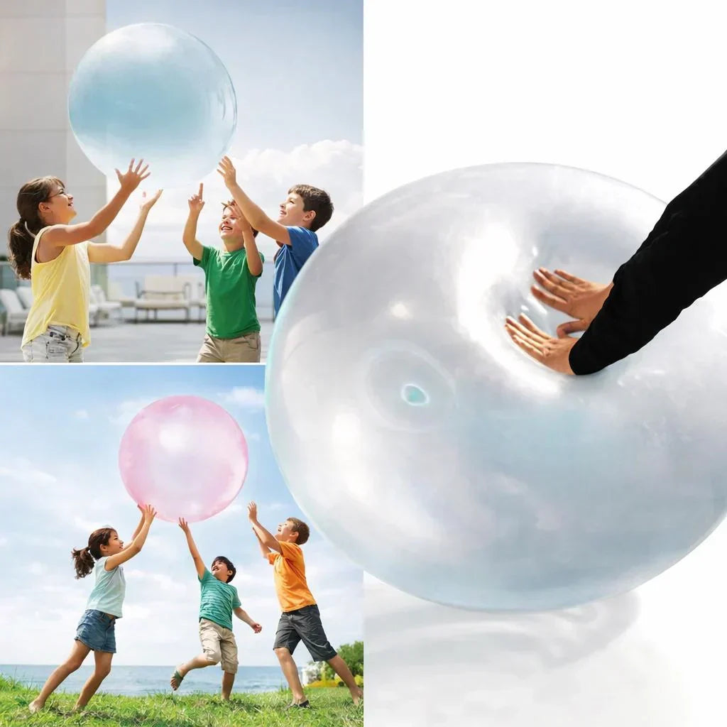 Vibrant Outdoor Inflatable Ball for Active Family Play