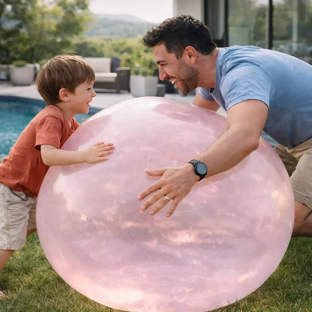 Vibrant Outdoor Inflatable Ball for Active Family Play