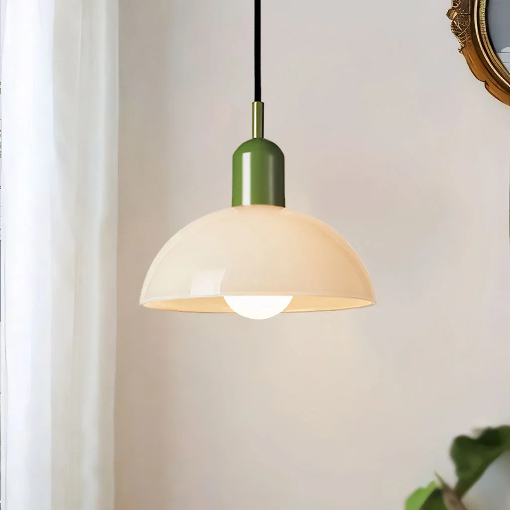 Colorful Bowl Pendant Light Taavita