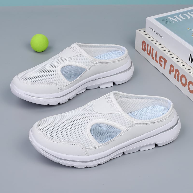 Orthopedic Slippers | Breathable Mesh & Adjustable Arch Support | Cork Padded Insole | Lightweight Comfort