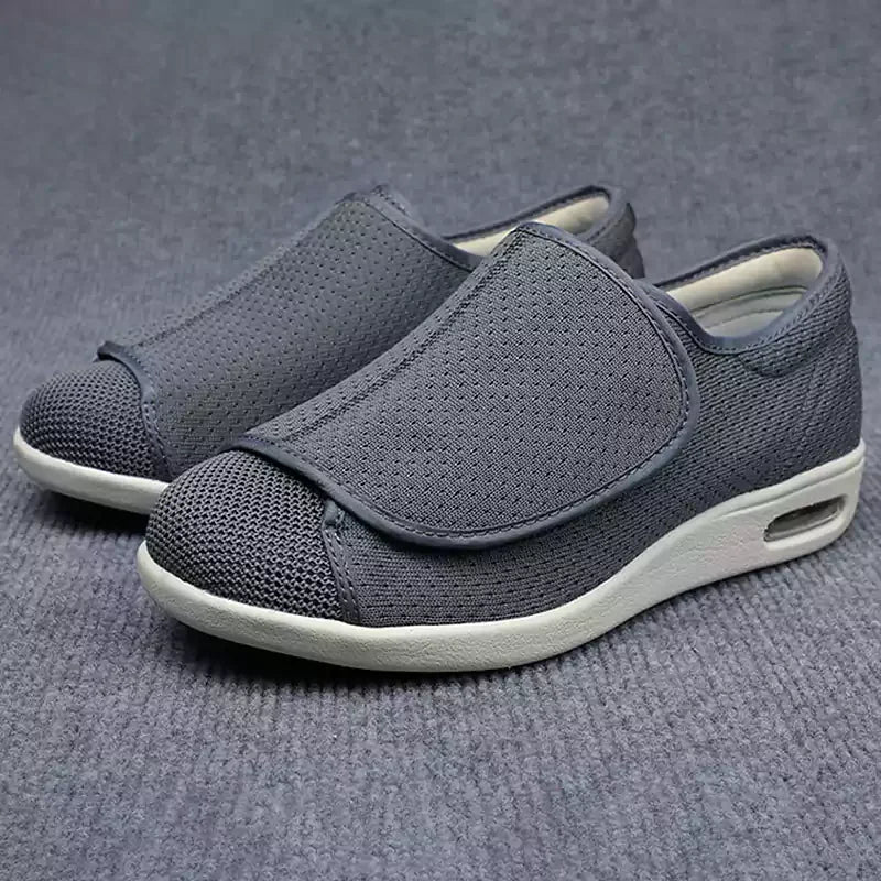 Orthopedic Slip-On Shoes | Hook-and-Loop Closure | Cushioned Support & Stability | Comfortable Fit