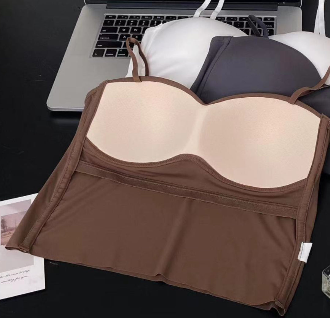 Women’s Padded Crop Top | Breathable Stretchy Fabric | Adjustable Straps | Comfortable Fit