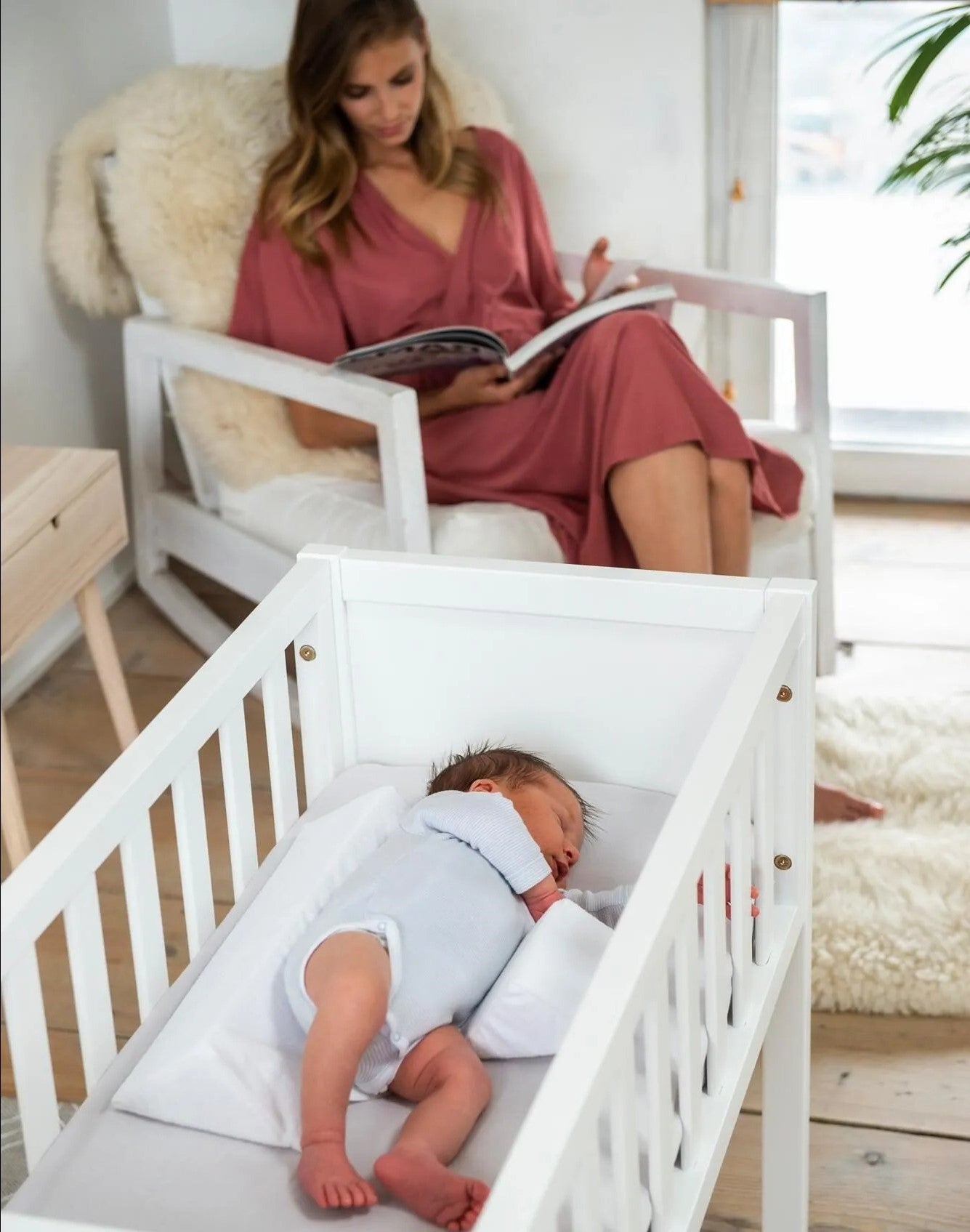 Infant Support Wedge Pillow to Prevent Rolling