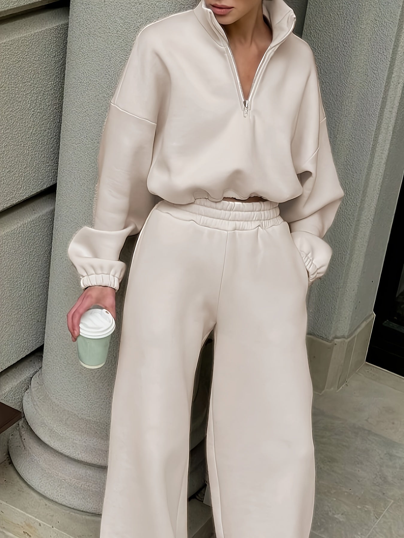 Women’s Lounge Set | Cozy Warmth | Flexible Comfort | Polyester