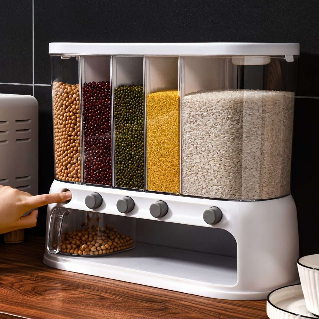 Multi-Section Airtight Food Storage Container for Pantry Order